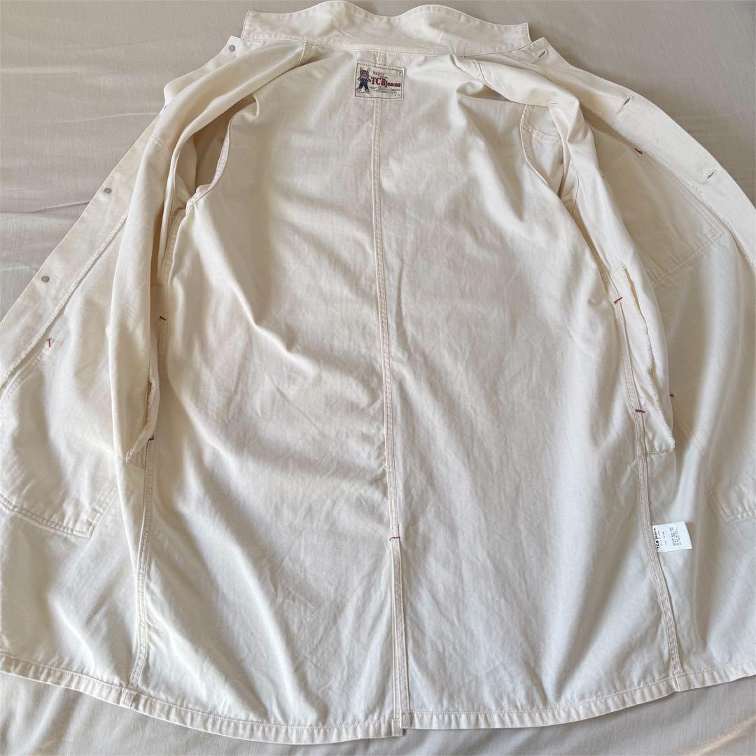 TCB jeans Tabby's Coat HBTタビーズコート 生成り 40