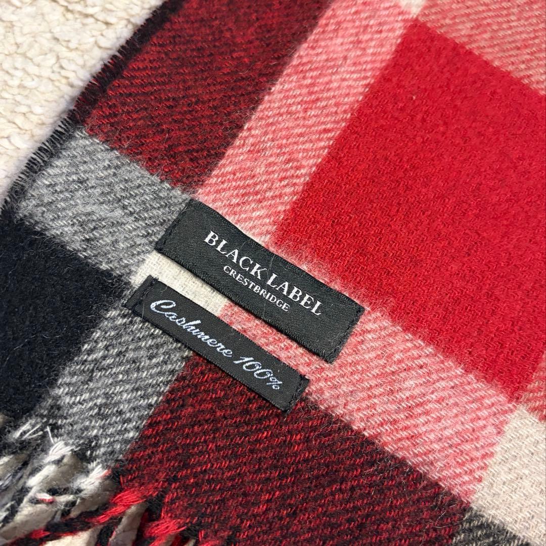 【週末限定値下げ】BLACKLABEL CRESTBRIDGEマフラーカシミヤ