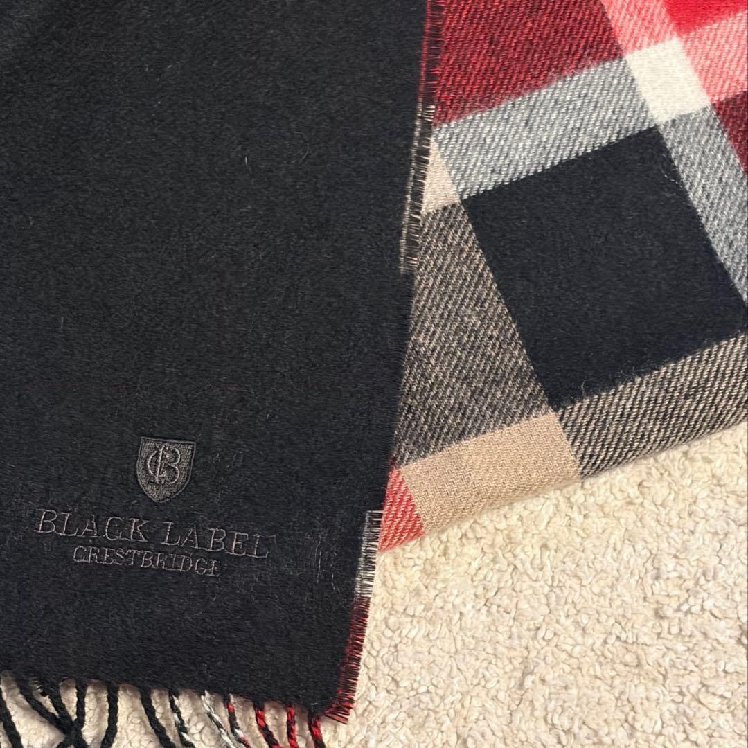 【週末限定値下げ】BLACKLABEL CRESTBRIDGEマフラーカシミヤ