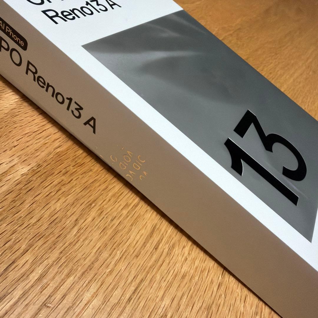 新品未使用 OPPO Reno 13A 8GB 128GB アイスブルー