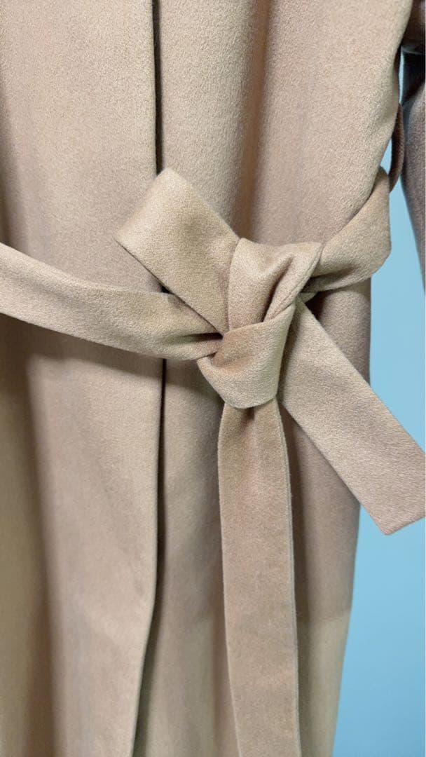 TOMORROWLAND collection ピュアカシミヤ ノーカラーコート