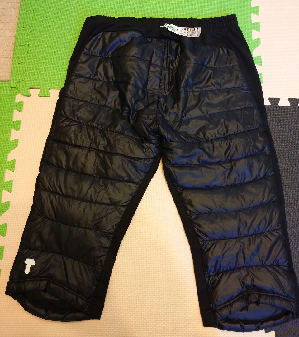 ダウンパンツ ブラック Lサイズ