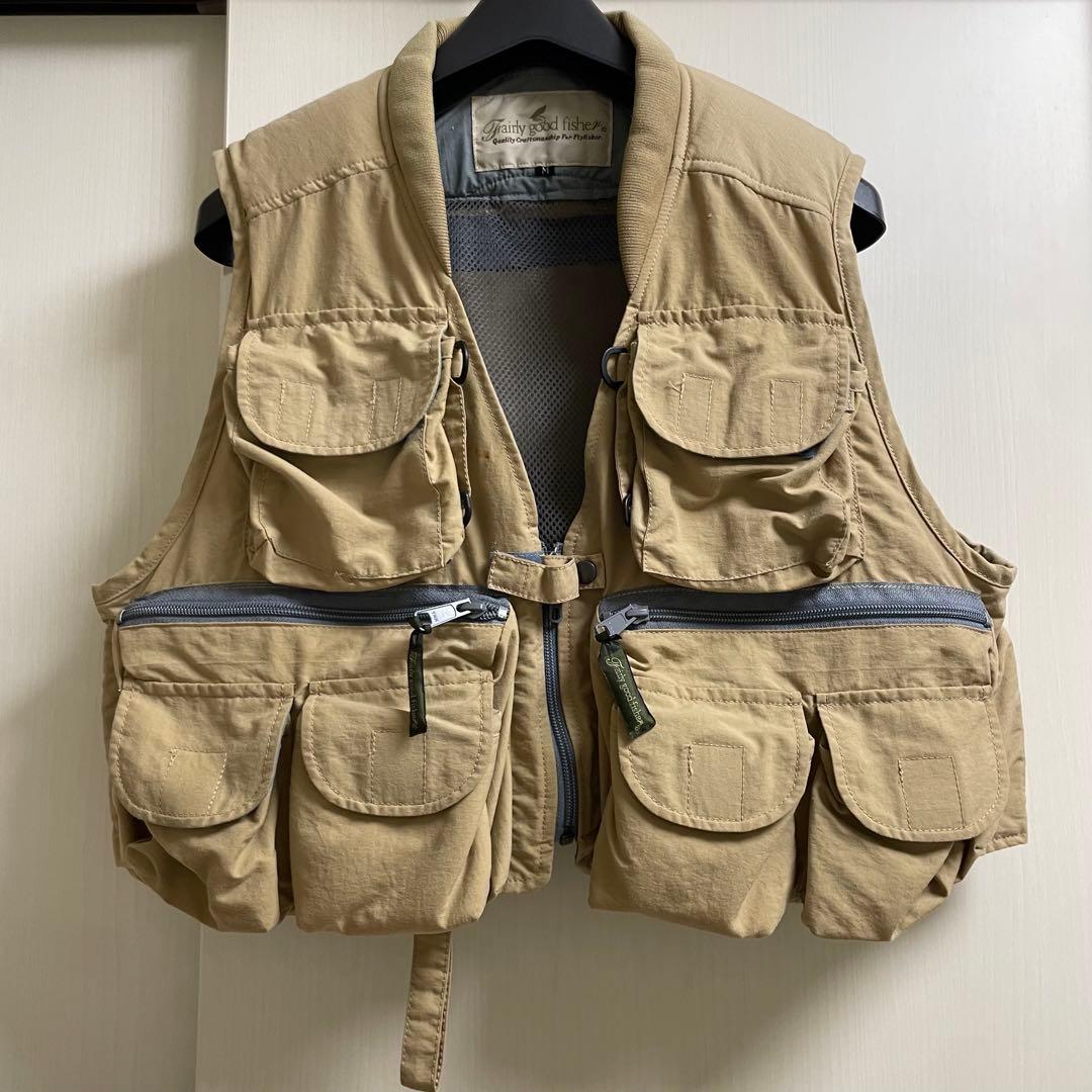 Fairly Good Fisherフィッシングベスト ベージュ
