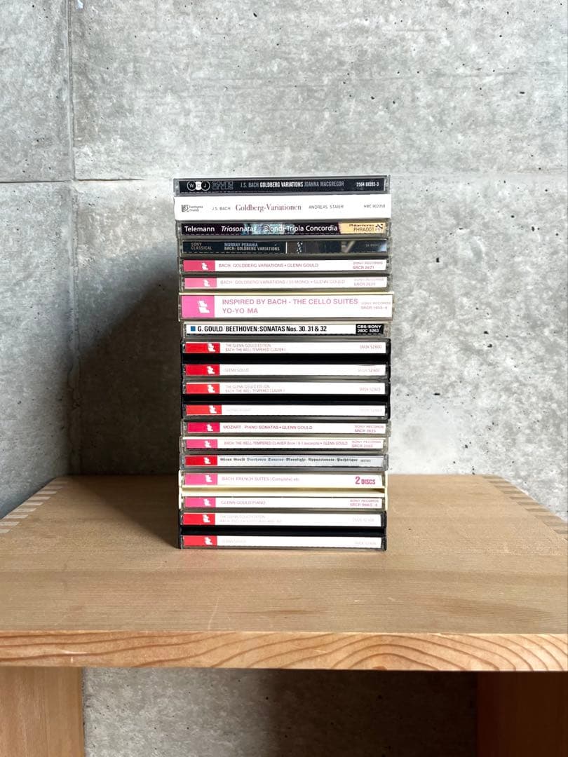 中古CD15枚　クラシック　バッハ . グールドセット