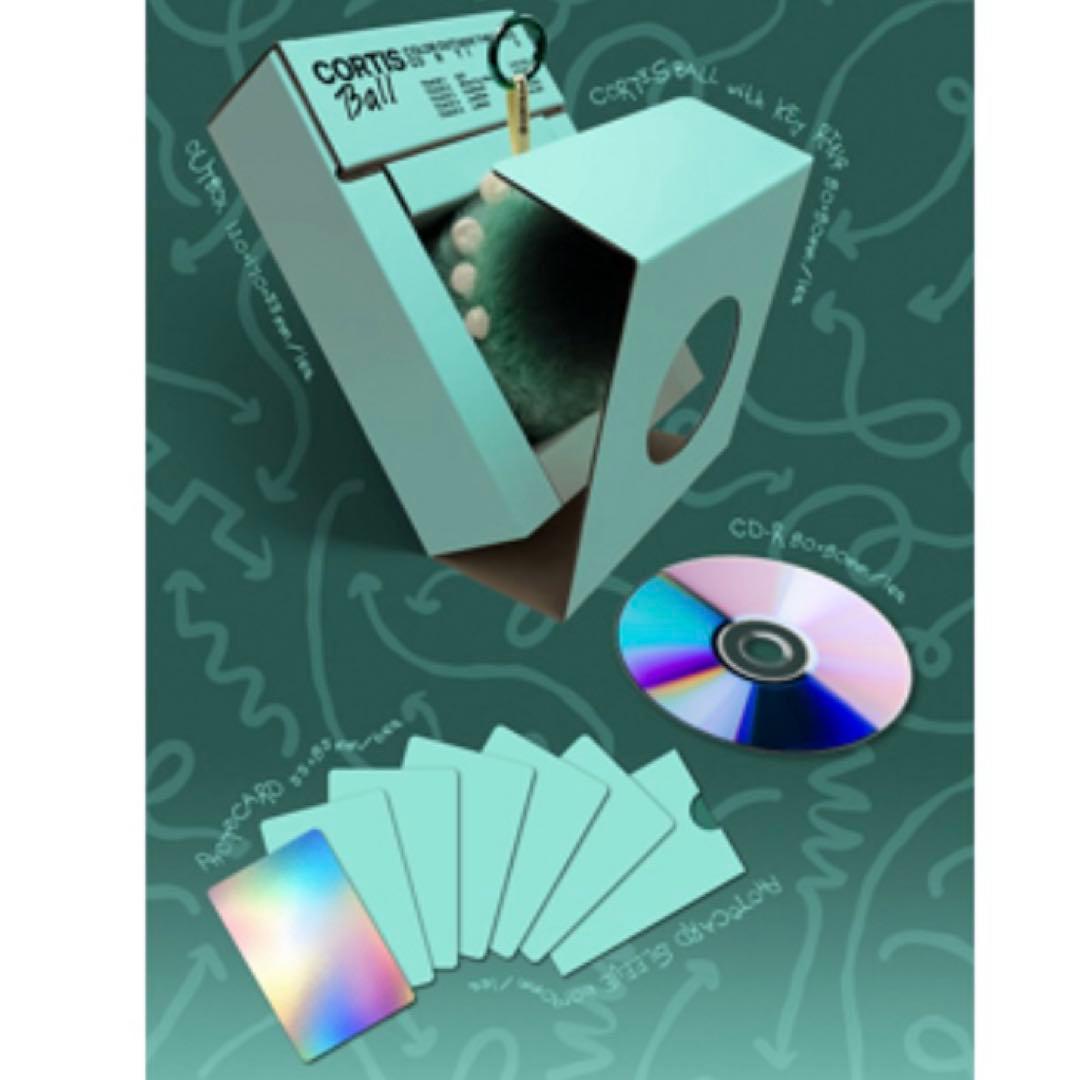 cortis ball ver. 公式 封入トレカあり コルティス 新品未開封