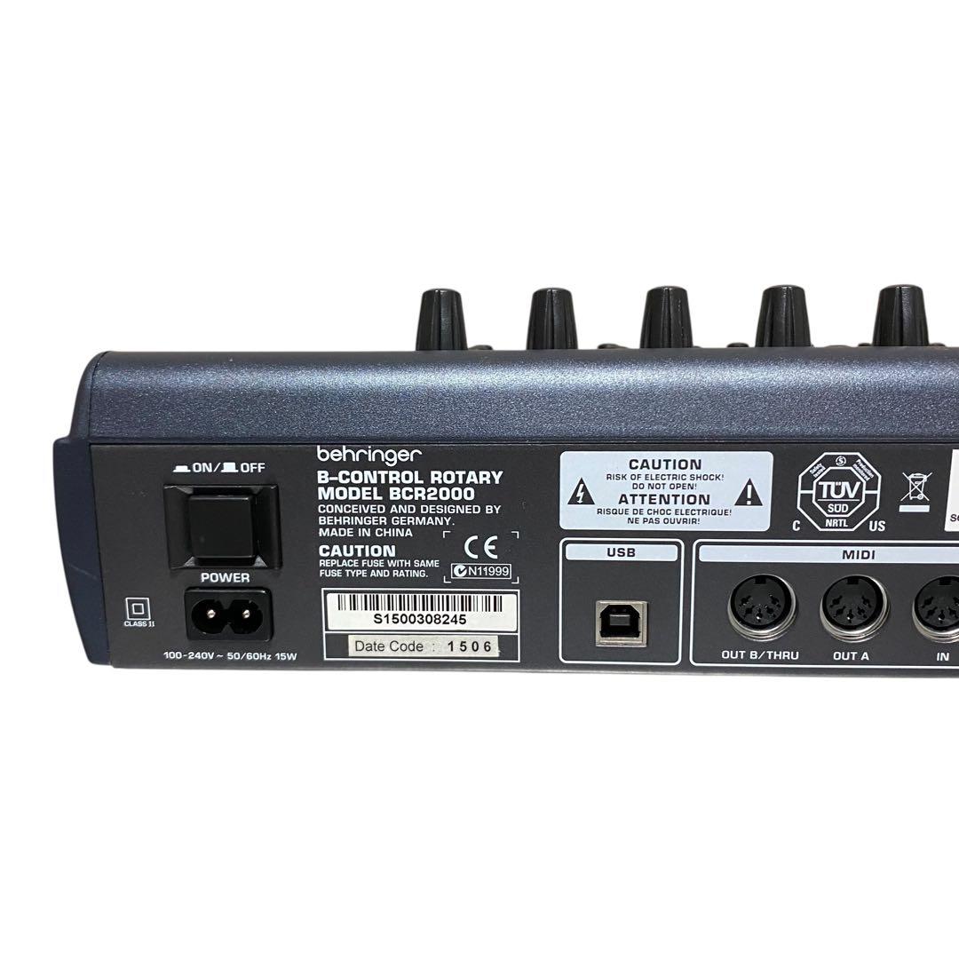 【良品】ベリンガー　BCR2000 MIDIコントローラ　フィジカルコントローラ