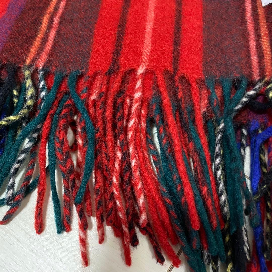 JOHNSTONS 大判カシミヤストール　ロイヤルスチュアート