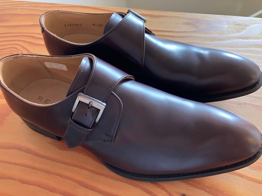 ナ*サ様 【美品】REGAL（リーガル）モンクストラップ 813R 日本製ビジネ