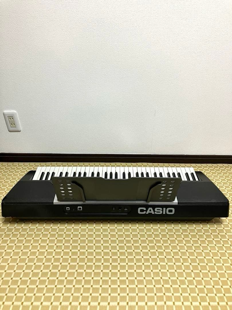 CASIO LK-301BB キーボード 本体と付属品　61鍵盤