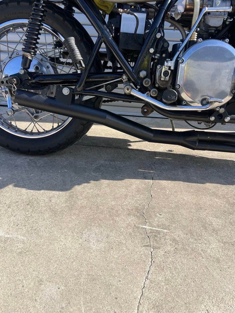 モナカ ショート管　2WAYマフラー Z1 Z2 kz900 z1000 MK2