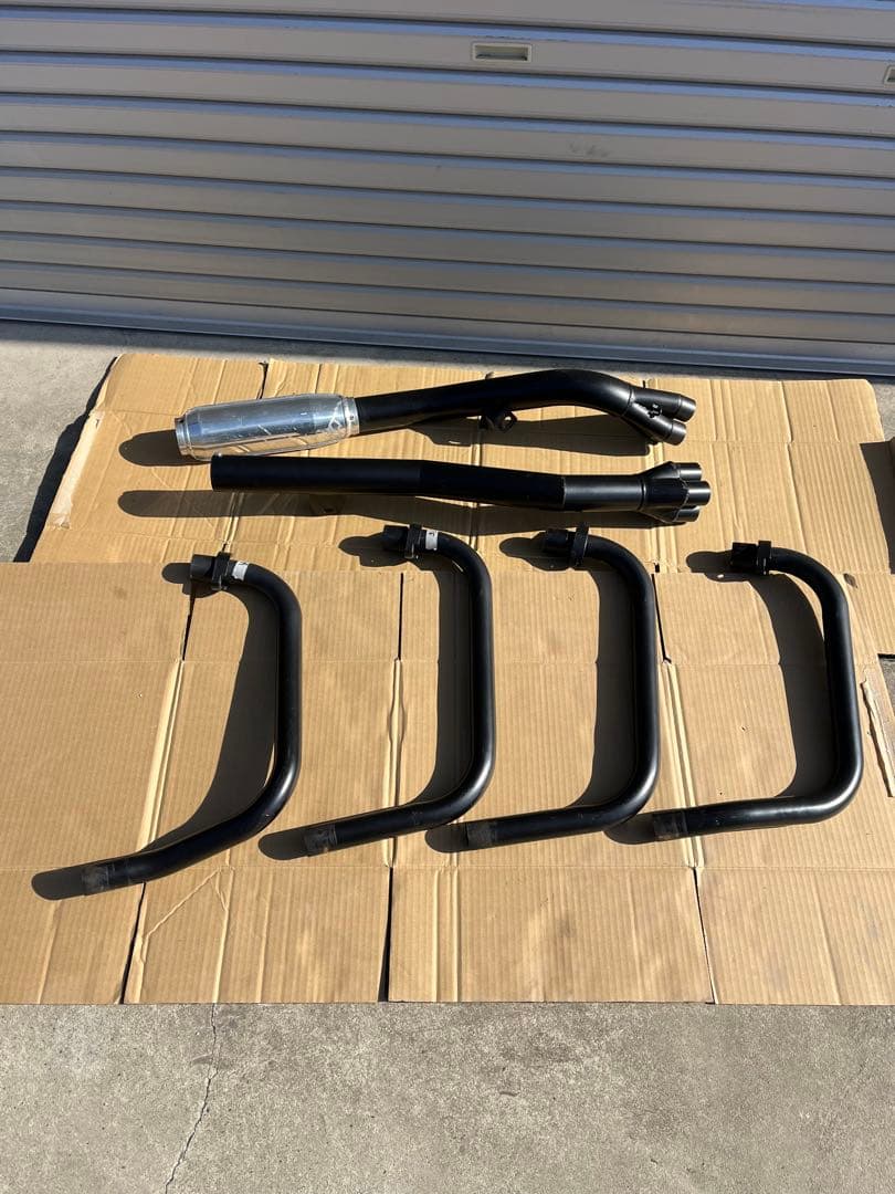 モナカ ショート管　2WAYマフラー Z1 Z2 kz900 z1000 MK2