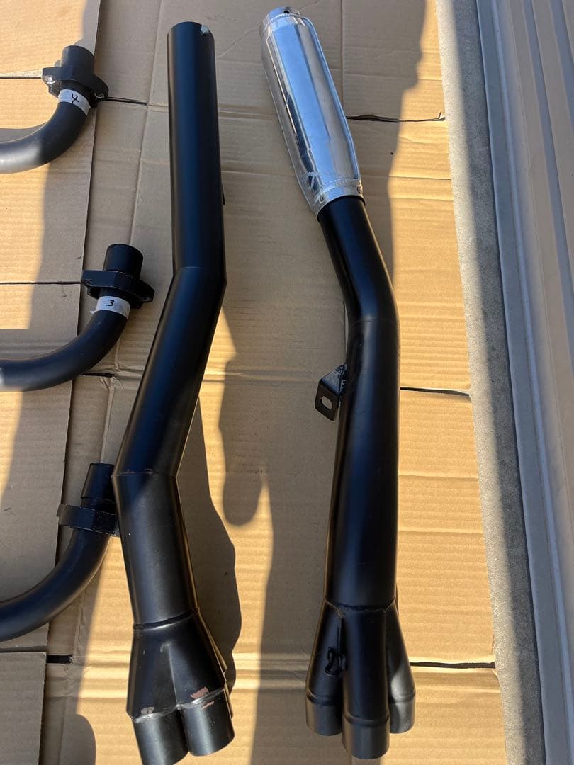 モナカ ショート管　2WAYマフラー Z1 Z2 kz900 z1000 MK2