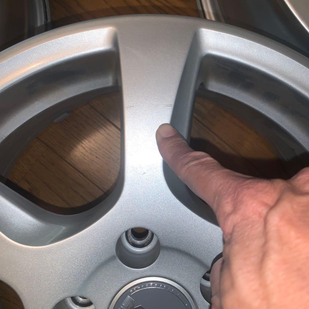 フォルクスワーゲンゴルフ７　8 MAK 16インチ シルバーホイール 4本セット