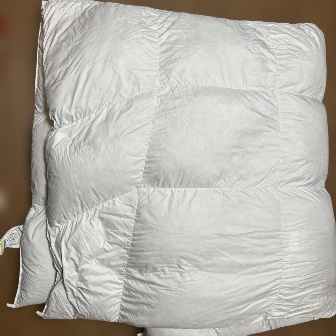 ニトリ　羽毛布団　２１０cmx１９０cm ダブル　ダウン80%