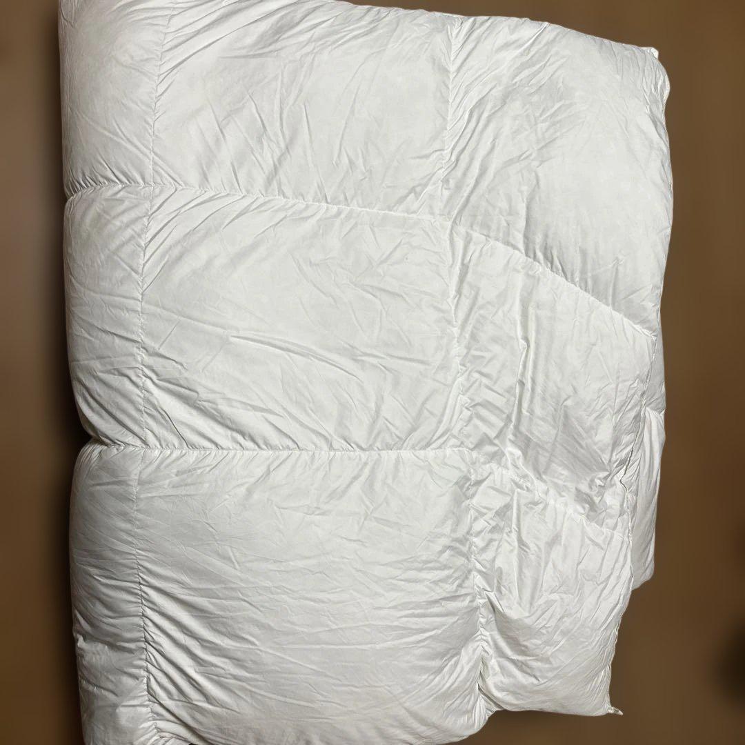 ニトリ　羽毛布団　２１０cmx１９０cm ダブル　ダウン80%