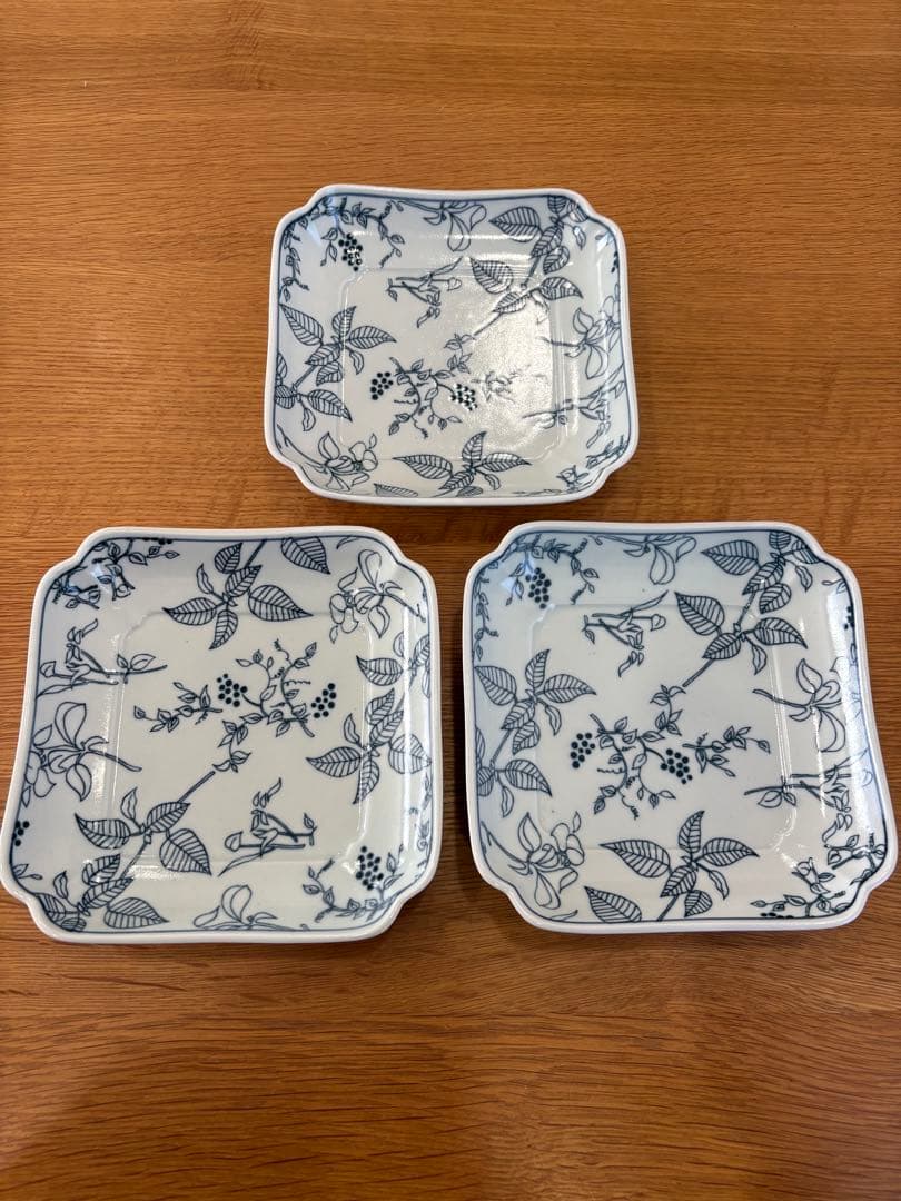 【新品3枚セット】Artek scope 東屋　木瓜角皿　Lehti 正角