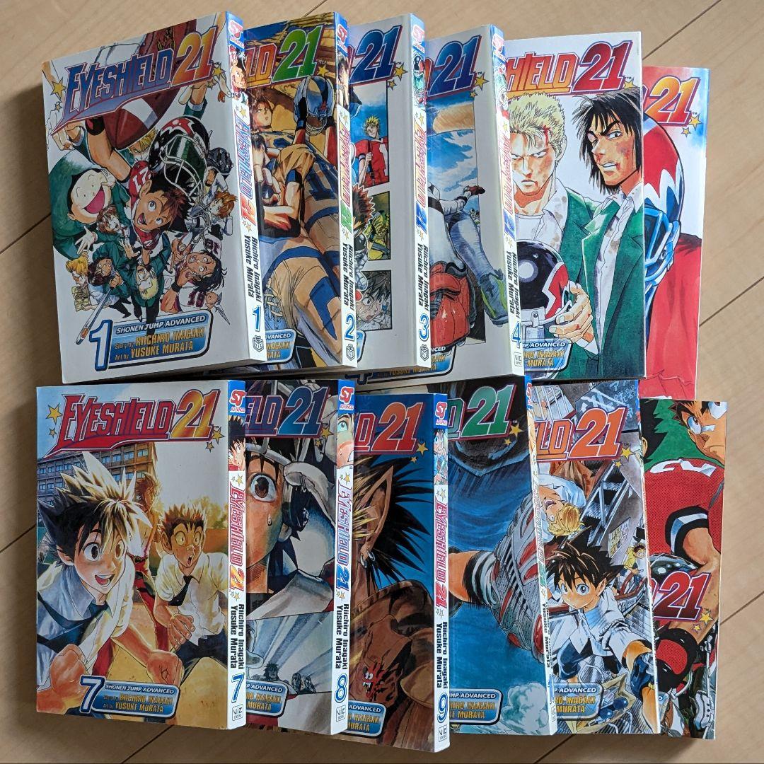 Eyeshield 21アイシールド21 英語版 (22冊) 漫画