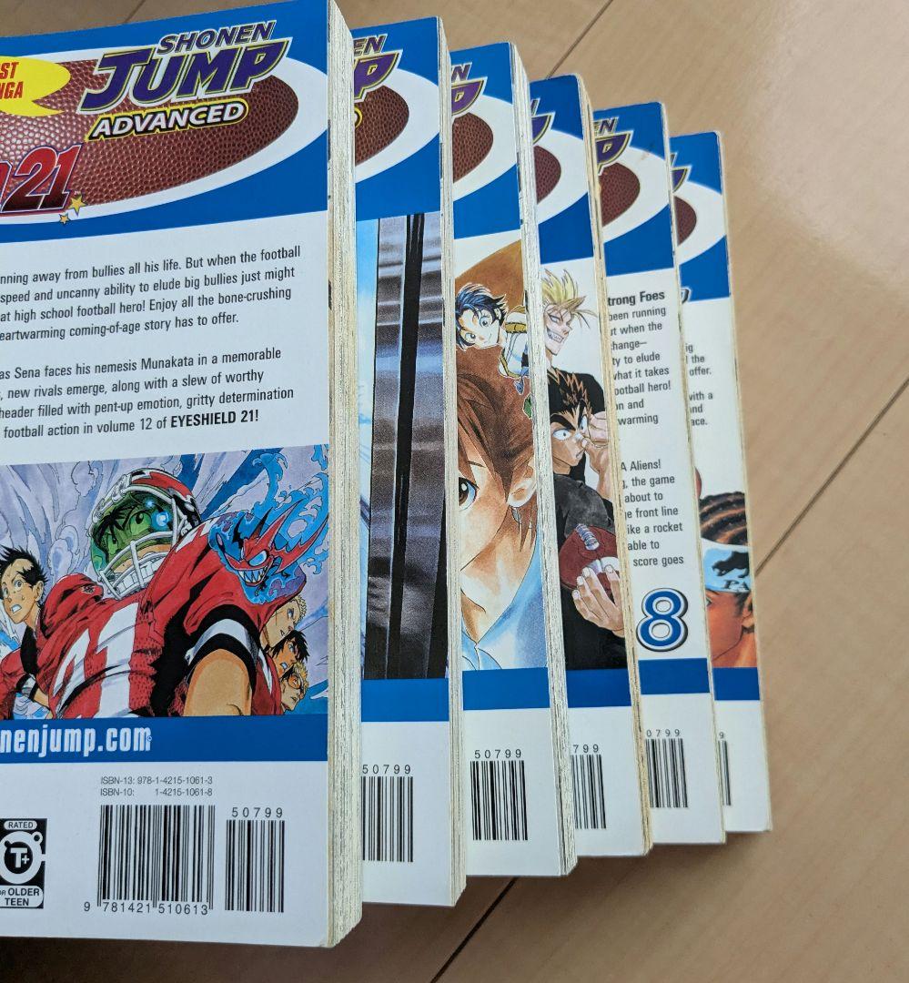 Eyeshield 21アイシールド21 英語版 (22冊) 漫画