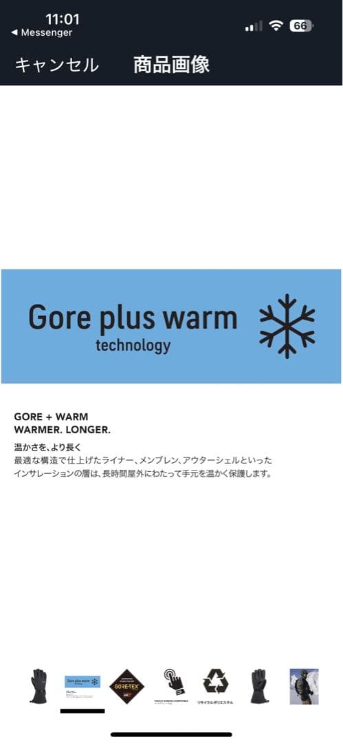 DAKINE スキーグローブ ブラック titan goretex xl