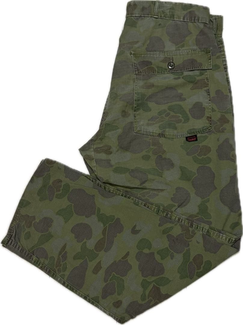 パンツ 60s Frog Skin Camouflage p44 vintage