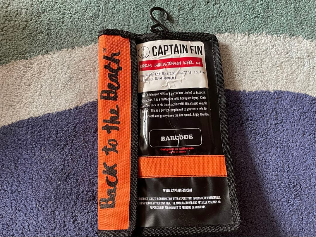 Captain Fin クリステンソンキールフィン5.12 フィッシュ