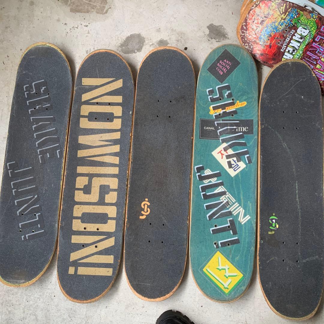 スケートボード　デッキ　5枚セット　希少モデル