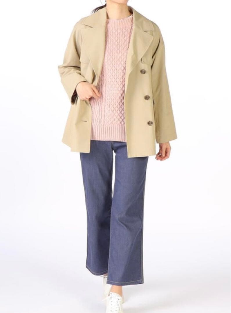 SCAPA ベージュ トレンチコート