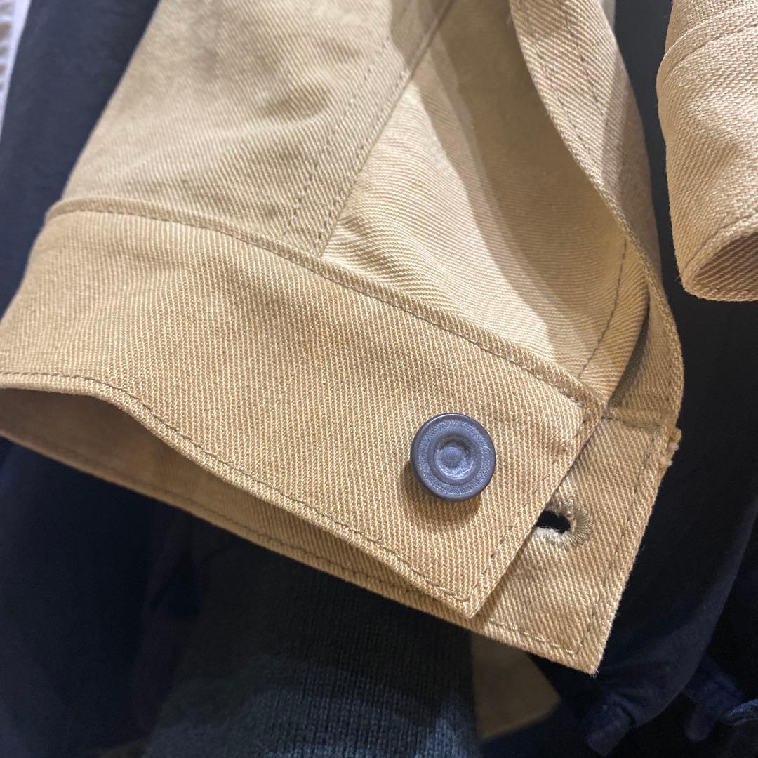 1st ジージャン　トラックジャケット　40s' 本物　ランドリーバックリメイク