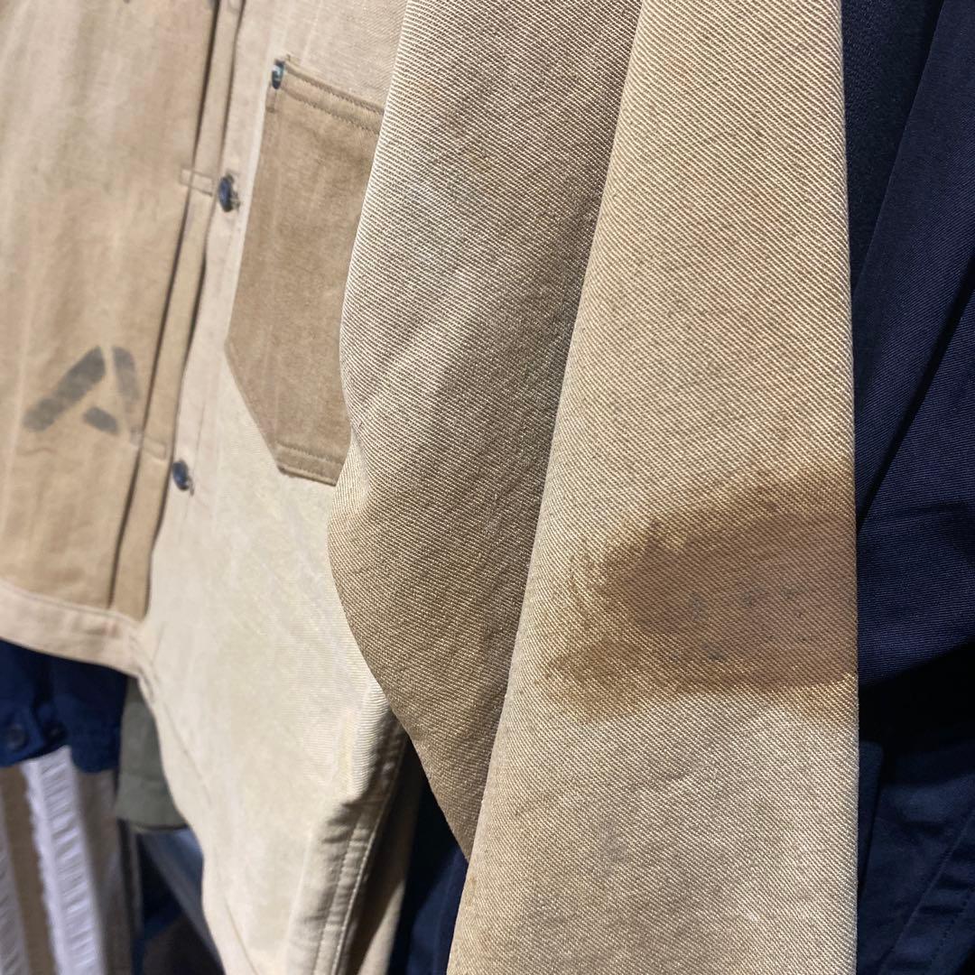 1st ジージャン　トラックジャケット　40s' 本物　ランドリーバックリメイク