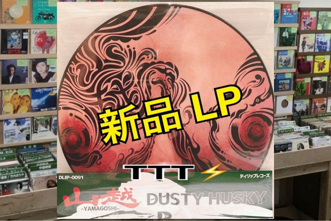 〈完売〉DUSTY HUSKY 山越 -YAMAGOSHI- ピクチャー LP