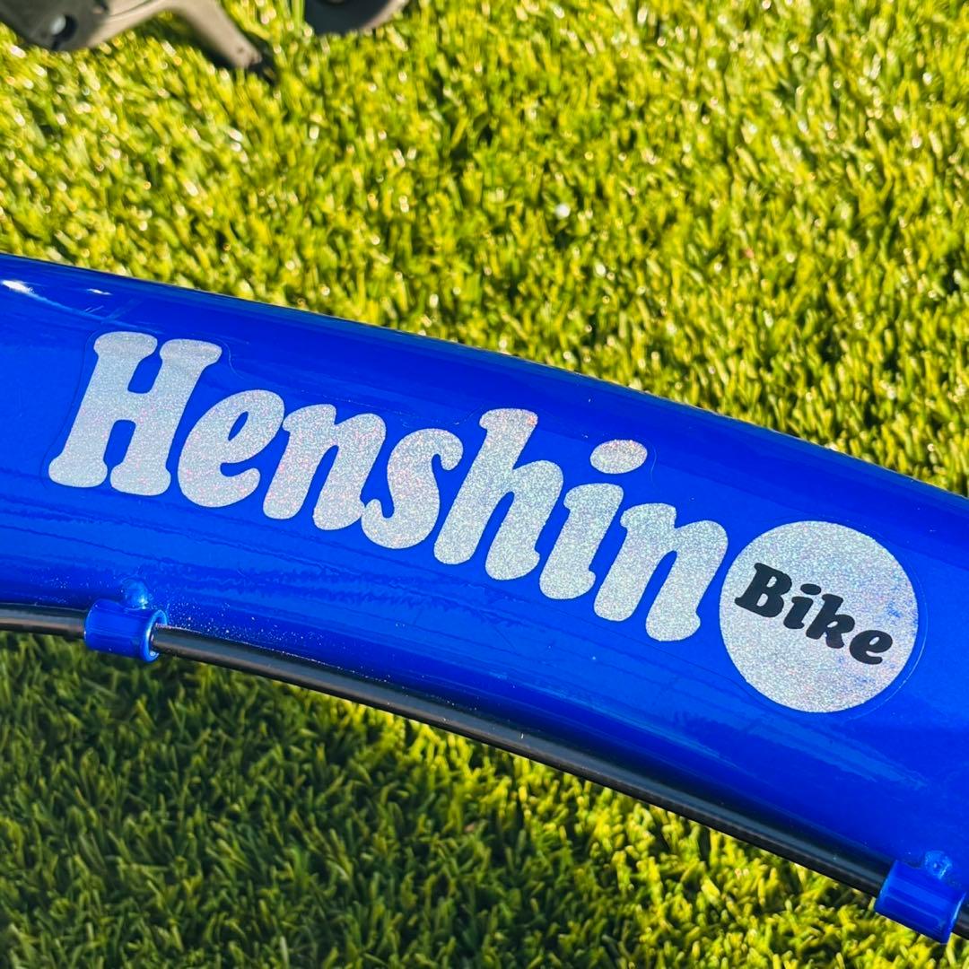 へんしんバイク　へんしんバイク2 12インチ　スタンド付き 青　ブルー