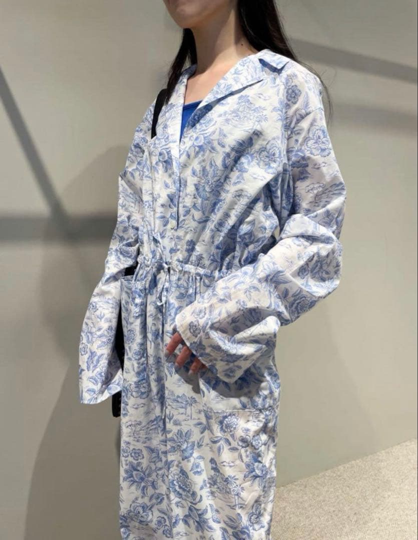 bacca サマーリバティ コットンコンビネゾン　34