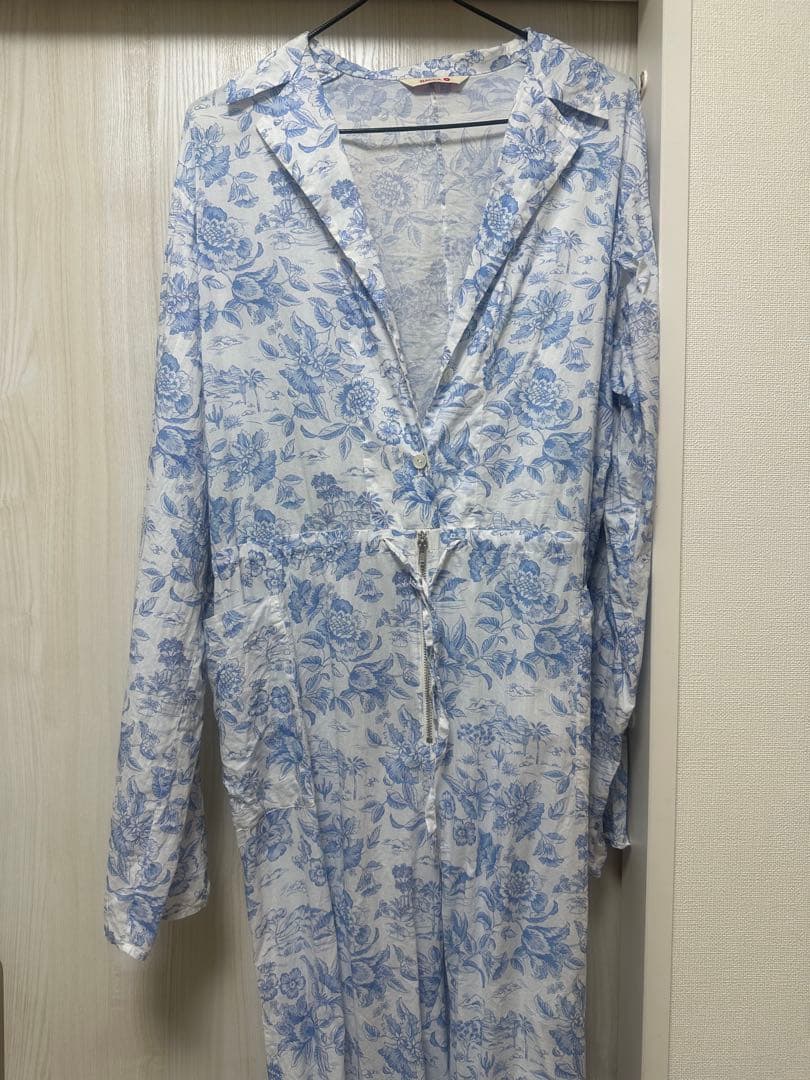 bacca サマーリバティ コットンコンビネゾン　34