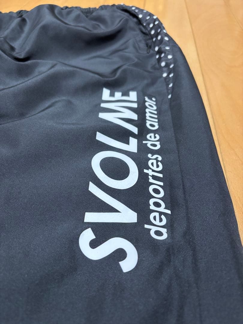 スボルメ svolme 中綿ジップアップパーカー　上下セット　ドット切替