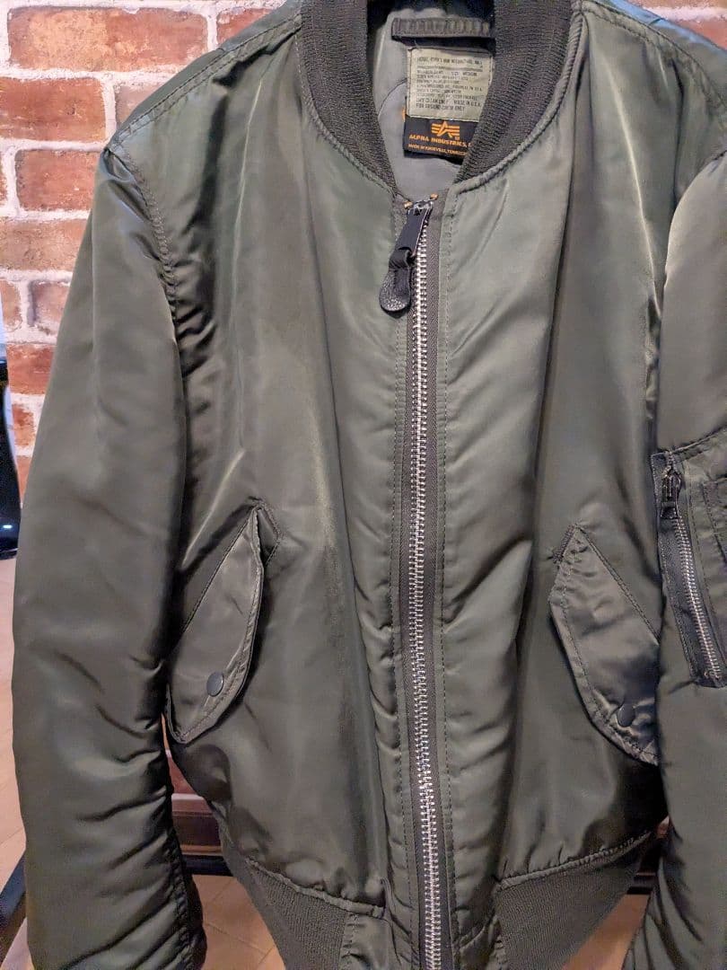 MA-1 アルファ 米国製 usa フライトジャケット
