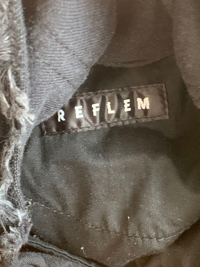 ✄*様 『REFLEM/レフレム』サスペンダー付きデニムショーツ　黒