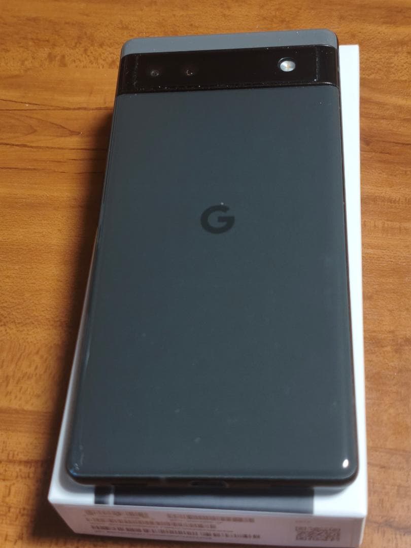 【スマホ本体】Google Pixel6a 128GB Charcoal＋おまけ