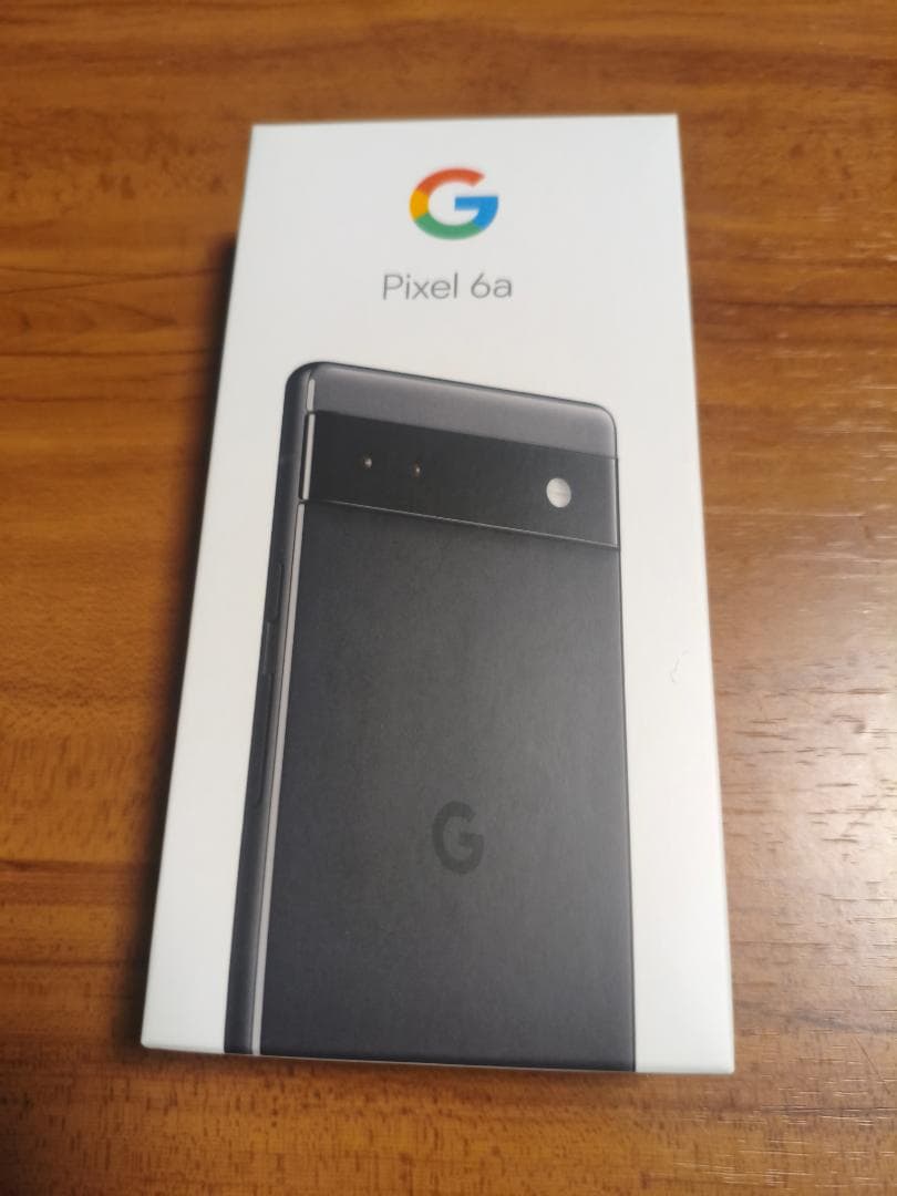 【スマホ本体】Google Pixel6a 128GB Charcoal＋おまけ
