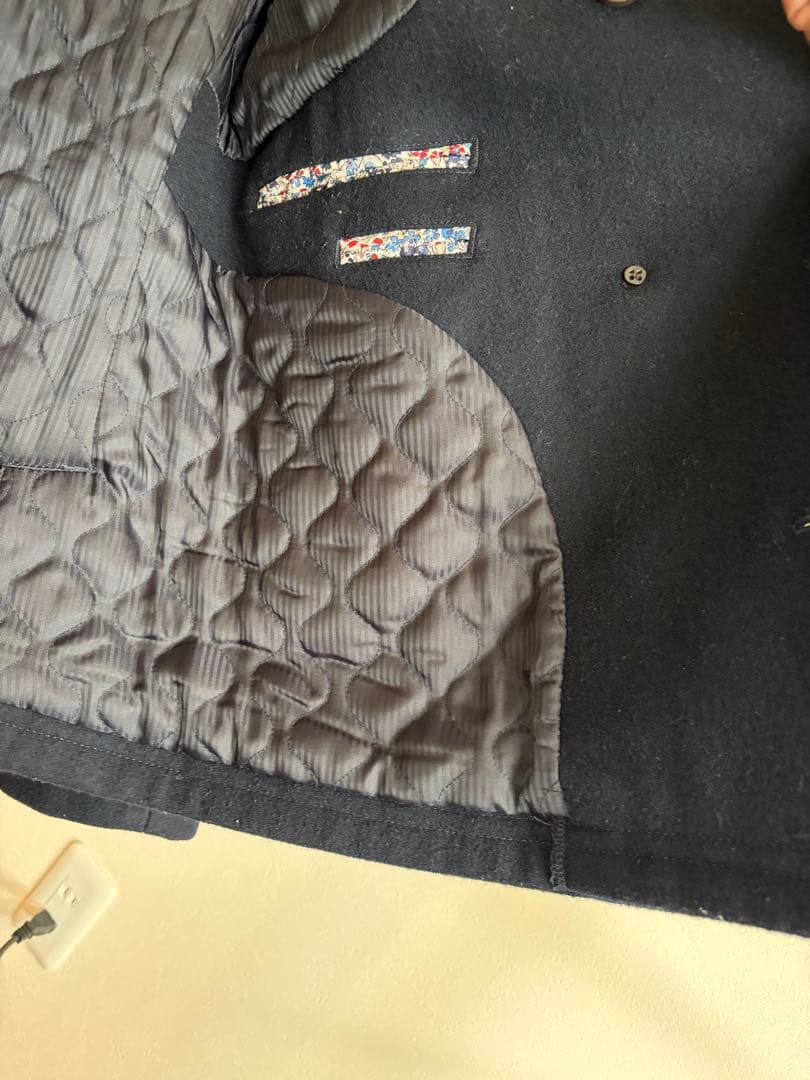 FRED PERRY ウールピーコート L