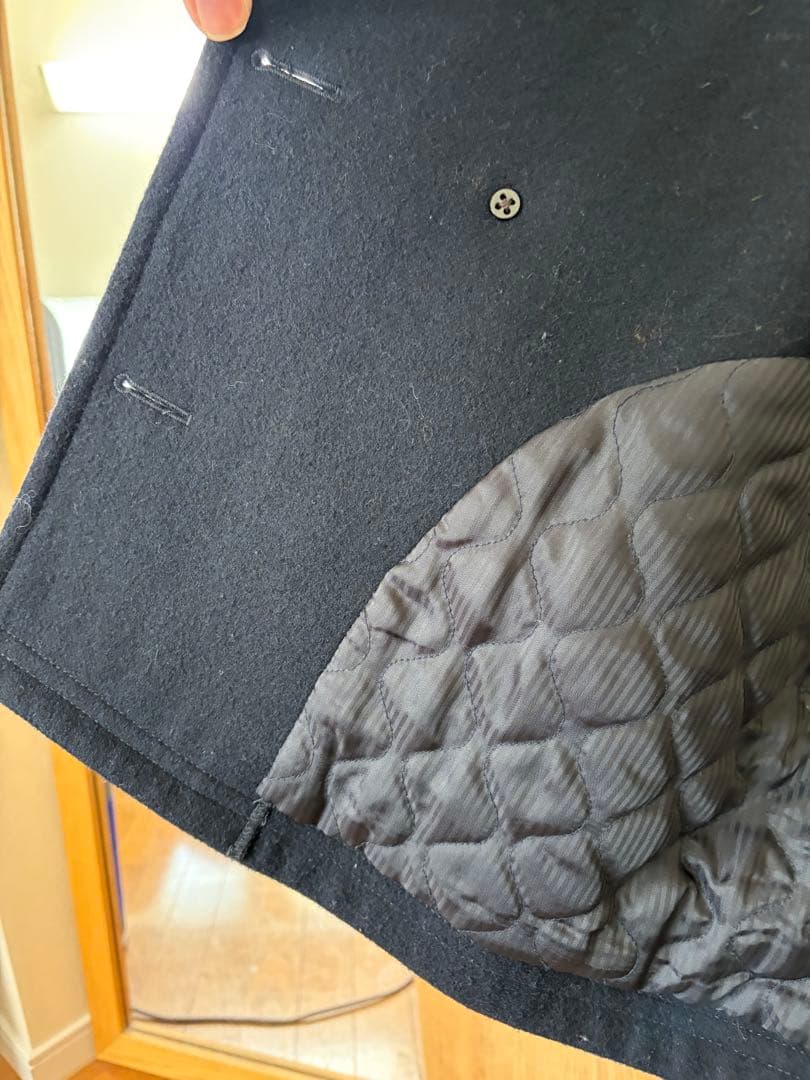 FRED PERRY ウールピーコート L