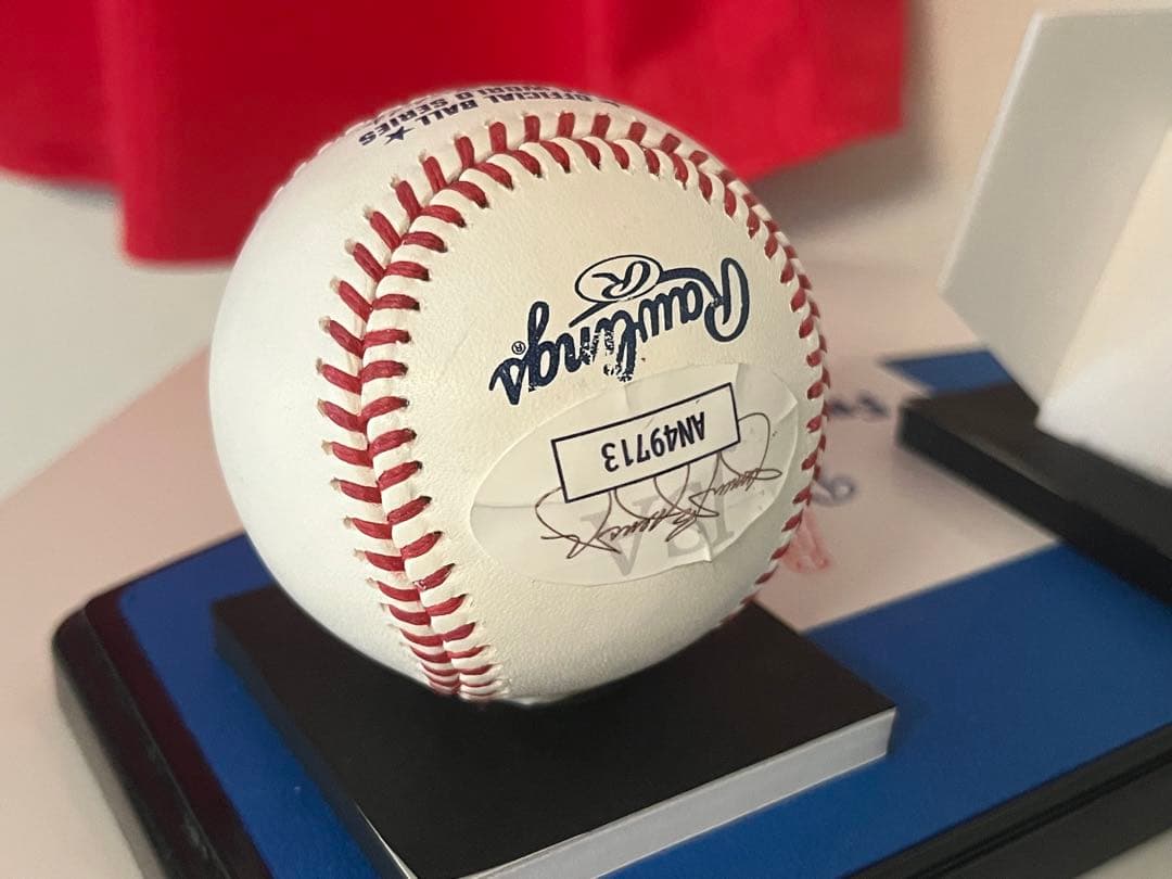 【超希少】 フリーマン直筆 2024WS MVP球 JSA認証 ドジャース