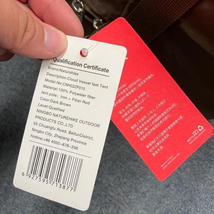 Naturehike Cloud Vessel fastTentワンタッチテント