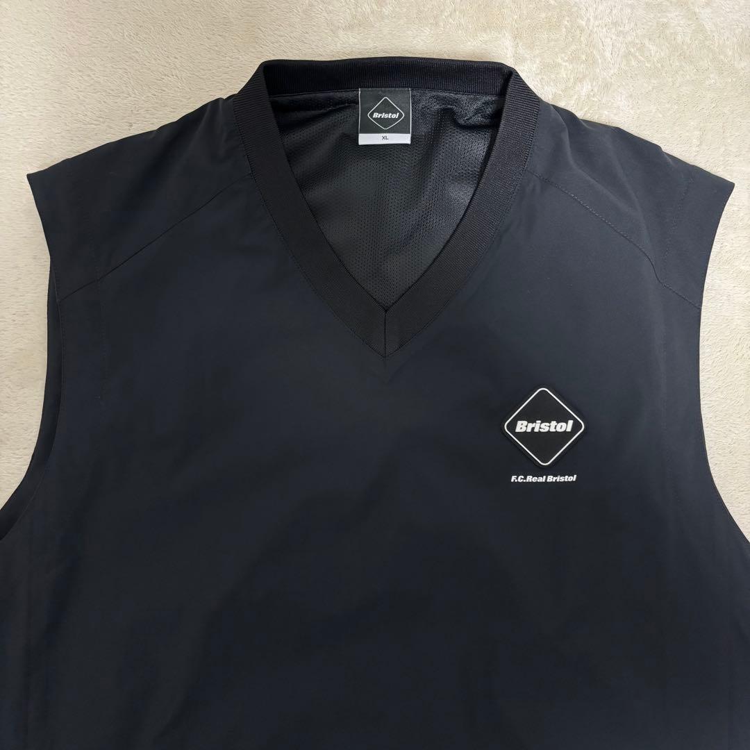 FCRB ナイロンベンチレーションベスト　ブラック　XL