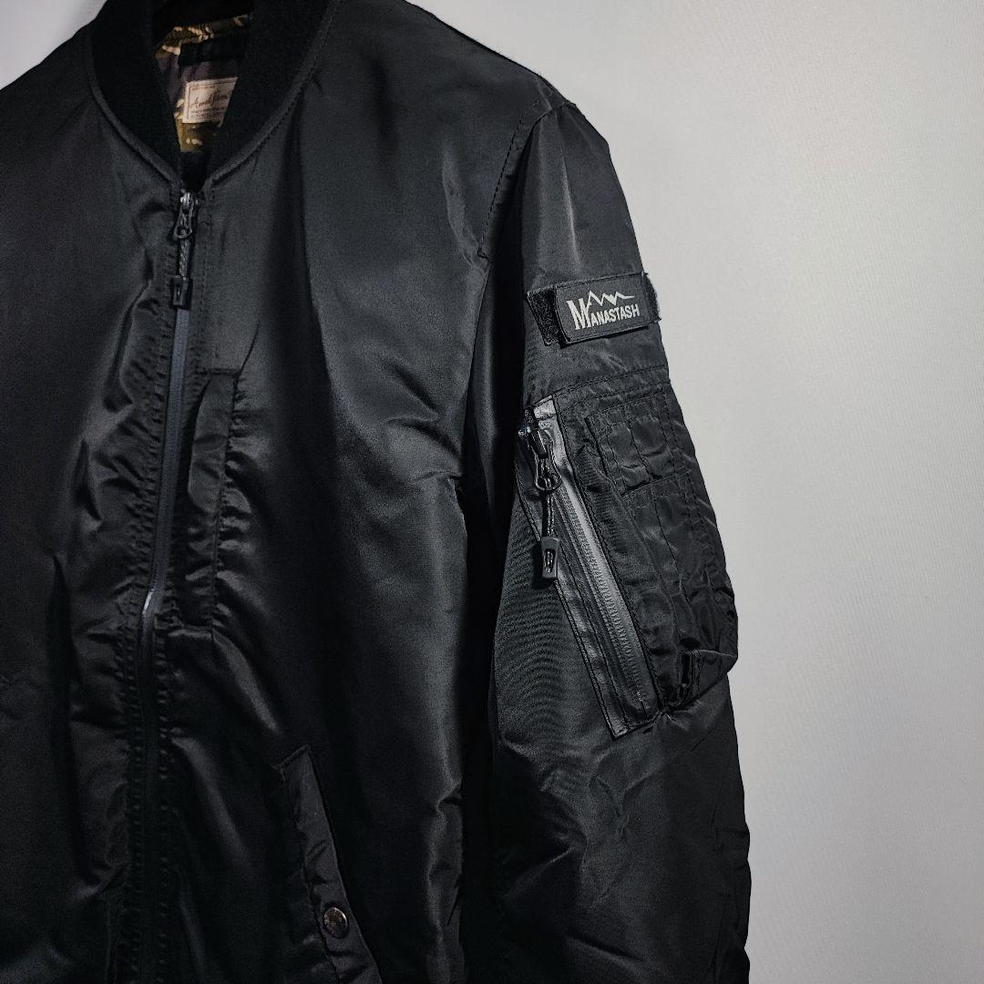AVIREX × MANASTASH MA-1 PrimaLoft® 止水ZIP