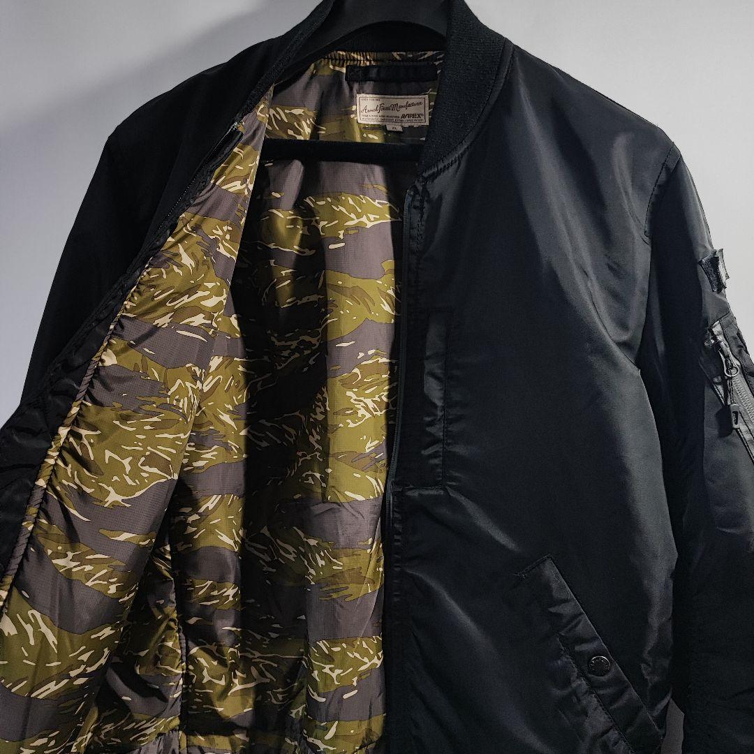 AVIREX × MANASTASH MA-1 PrimaLoft® 止水ZIP