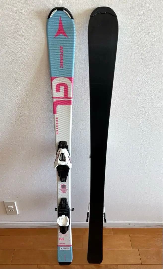 スキー板ATOMIC ジュニア 130女の子用