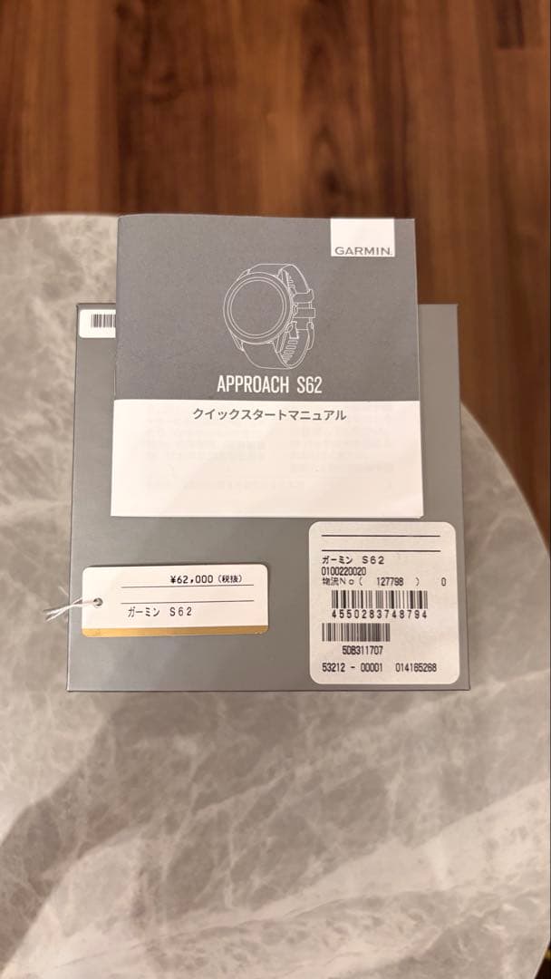 GARMIN APPROACH S62 GPSゴルフウォッチ ガーミン