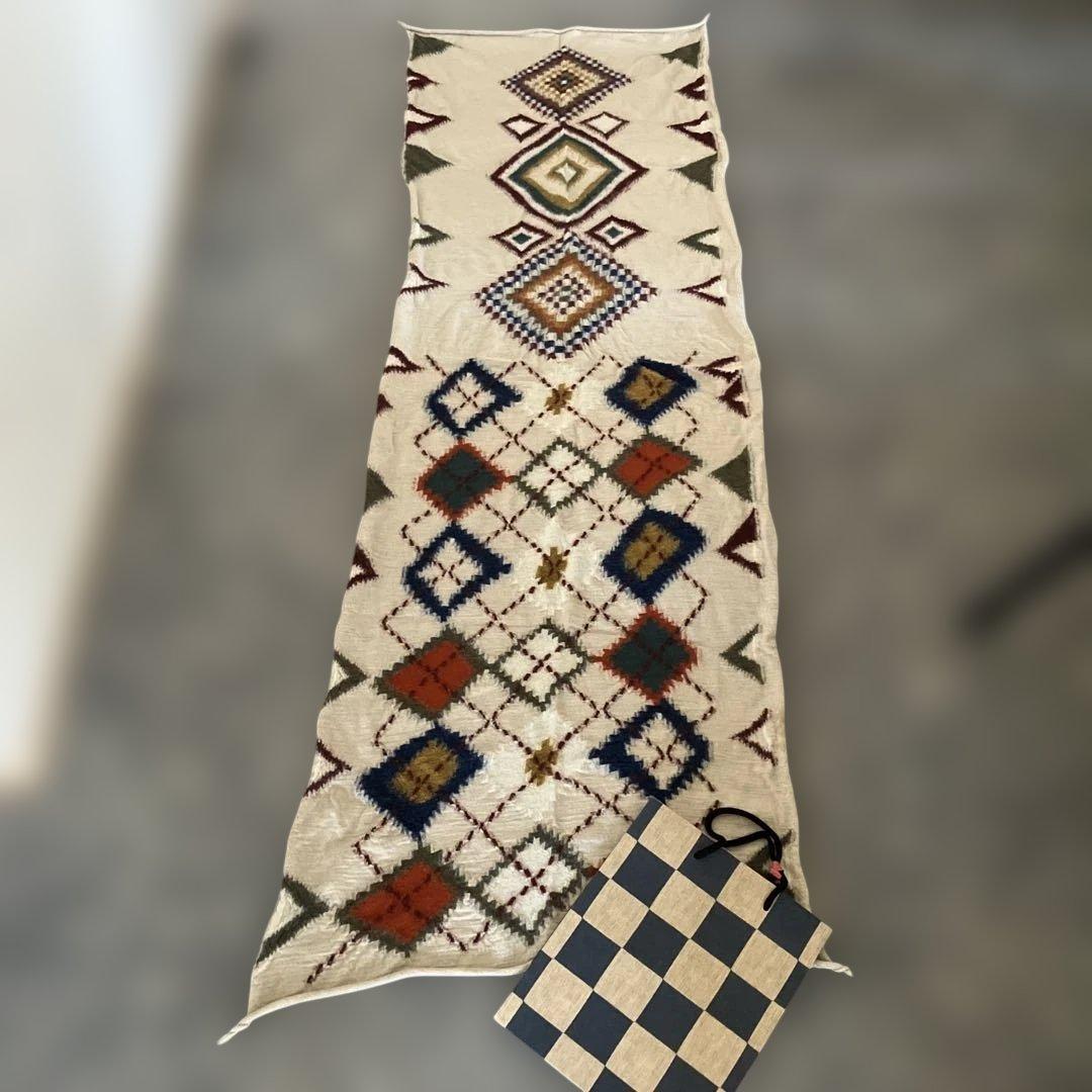 最終値下げ！キャピタル　縮絨ウール　マフラーストール　KAPITAL 紙袋つき