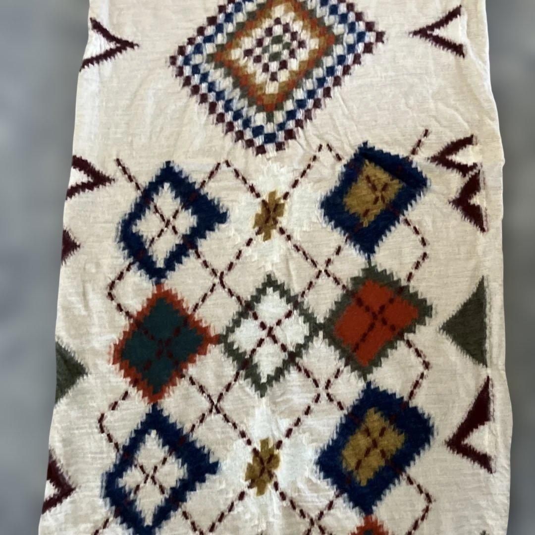 最終値下げ！キャピタル　縮絨ウール　マフラーストール　KAPITAL 紙袋つき