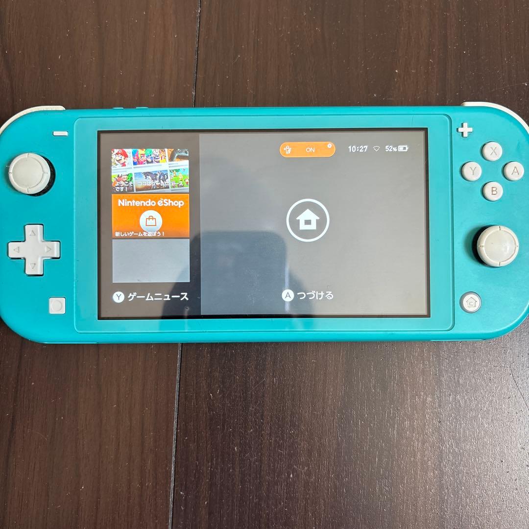 ジャンク　Nintendo Switch lite ターコイズ　本体